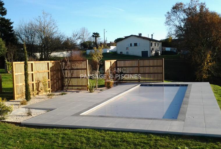  PISCINE, PERGOLAS BOIS, GRES CERAME - JACQUE 65 -