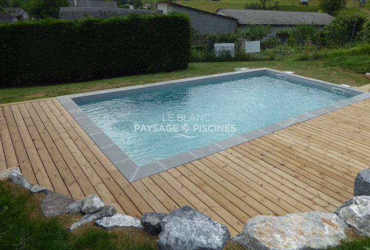 Piscine EVERBLUE 8x4m et Aménagement extérieur - BARTRES 65 - Hautes Pyrénées