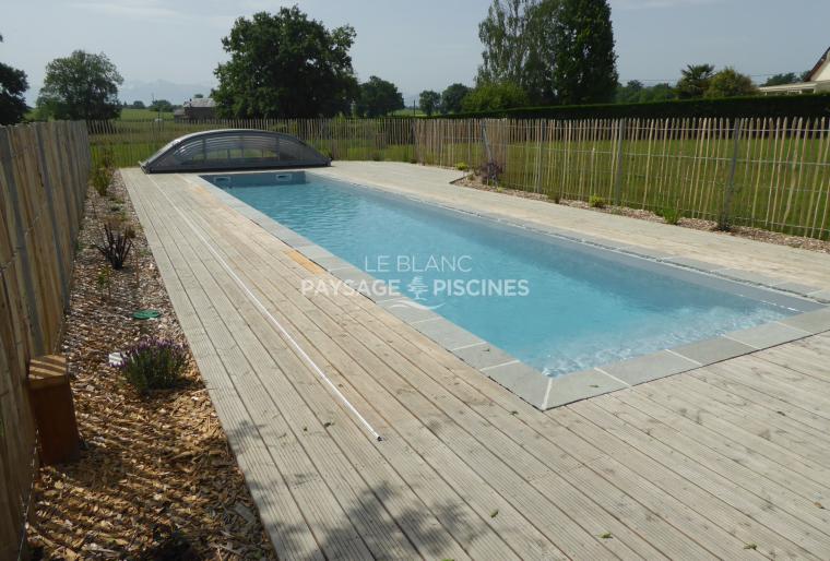 Piscine traditionnelle EVERBLUE 15x3m - GER 64530 Pyrénées Atlantiques