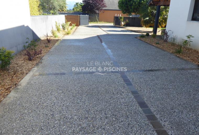 Aménagement Jardin et Piscine EVERBLUE 5x4m - ODOS 65 Hautes Pyrénées