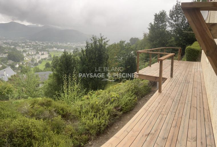 Terrasse bois - Hautes pyrénées 65